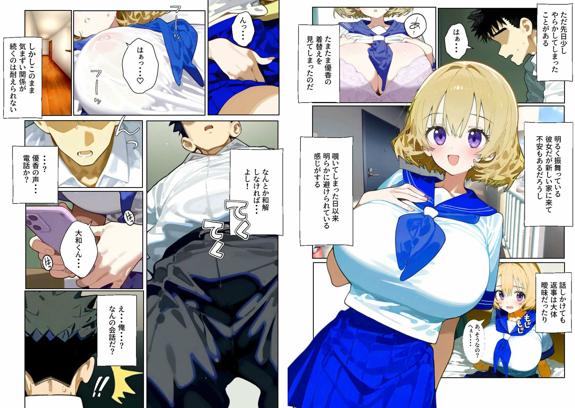  - クラスメイトがある日突然家族になったら〜親の再婚で巨乳のクラスメイトと実の家族になってめちゃくちゃセックスする話〜