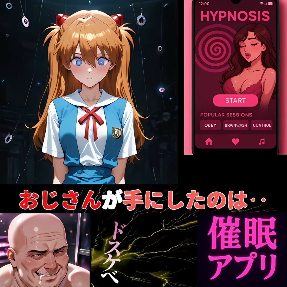 - アスカ制圧完了‥おじのアプリに従順に!すべて命令通り