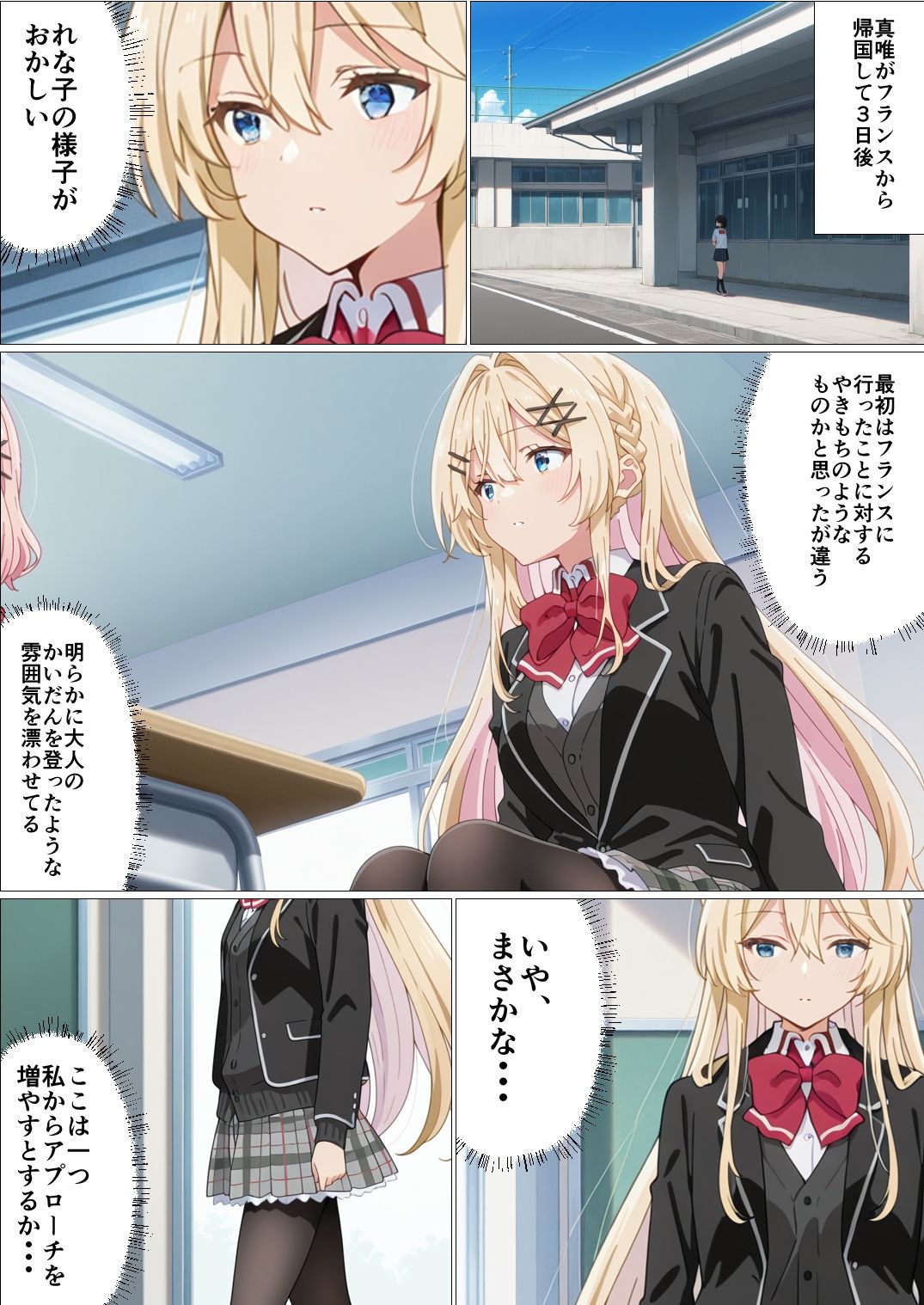 - わたしがチンポを挿入できるわけないじゃん、ムリムリ!2