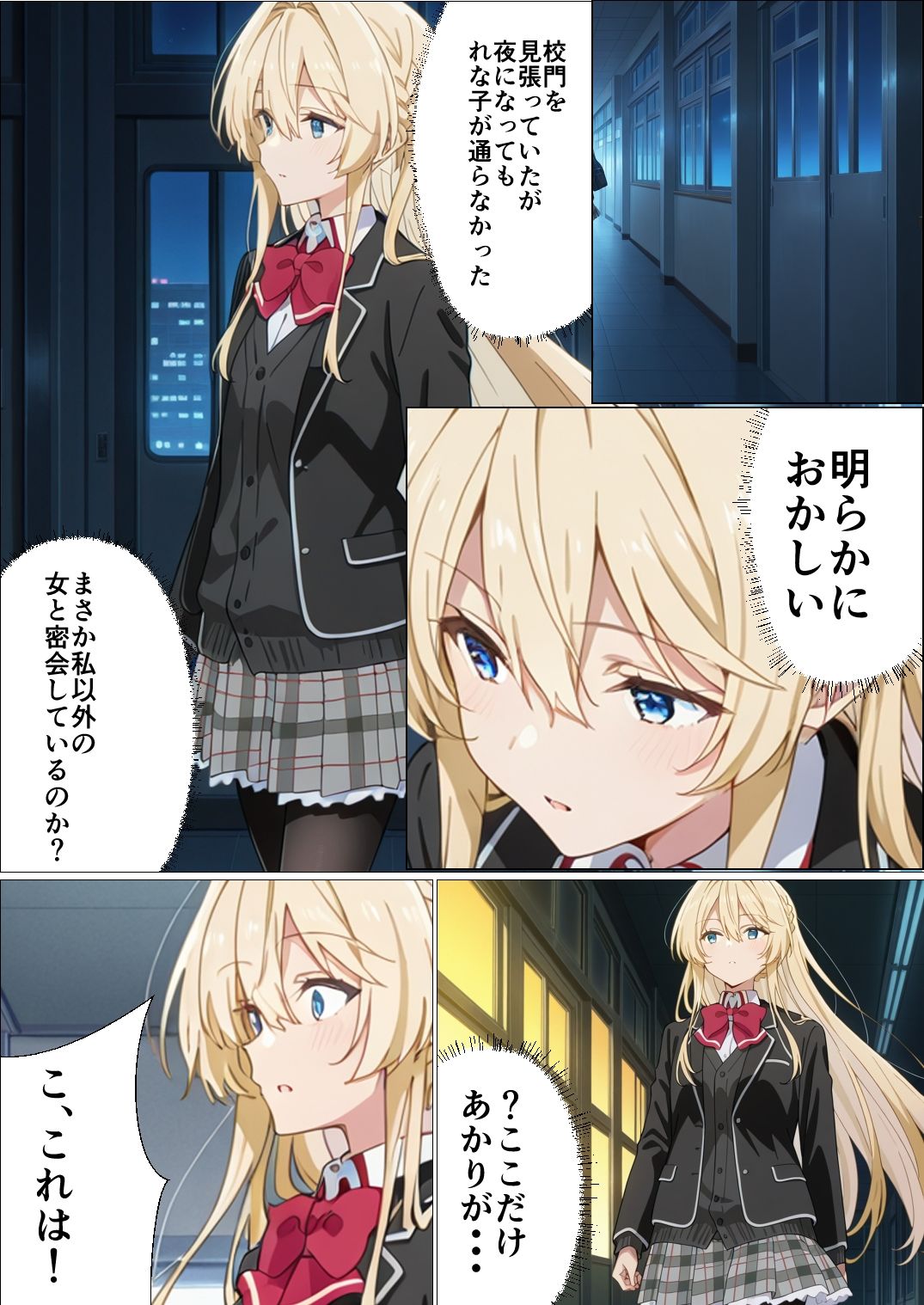 - わたしがチンポを挿入できるわけないじゃん、ムリムリ!2