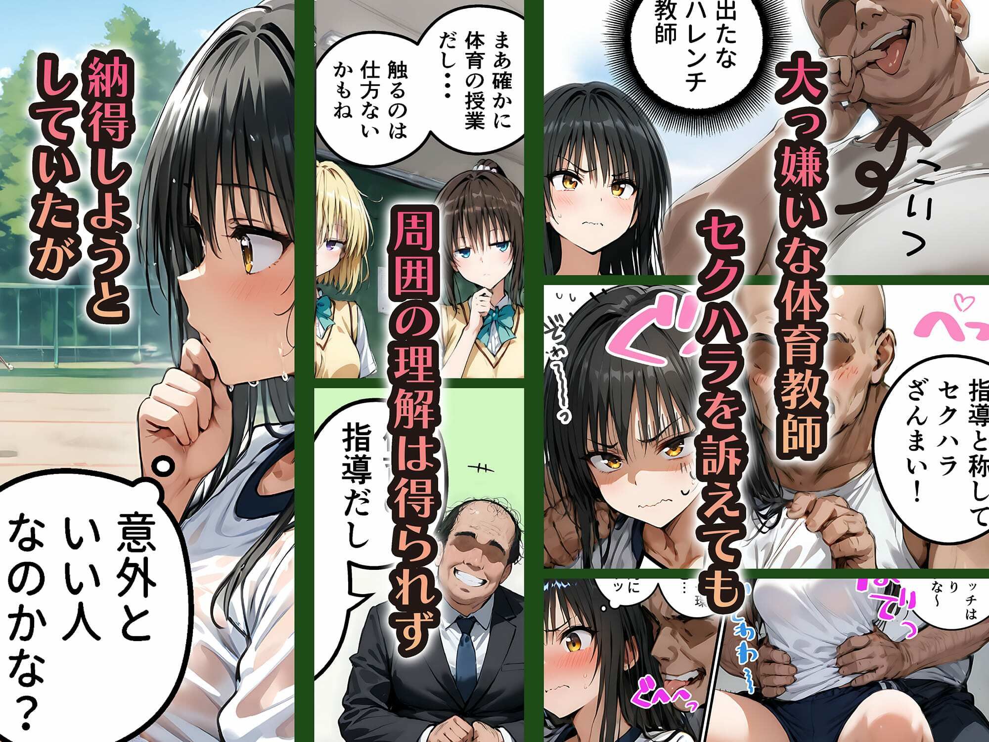  - 真面目でハレンチ嫌いな古手川唯、教師に堕とされる 〜脅迫からの放課後わからせセックスで快楽堕ち〜