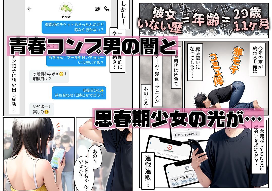  - 【漫画】初体験【99P】さらば青春コンプレックスの闇■夏休み■思春期少女■好奇心■