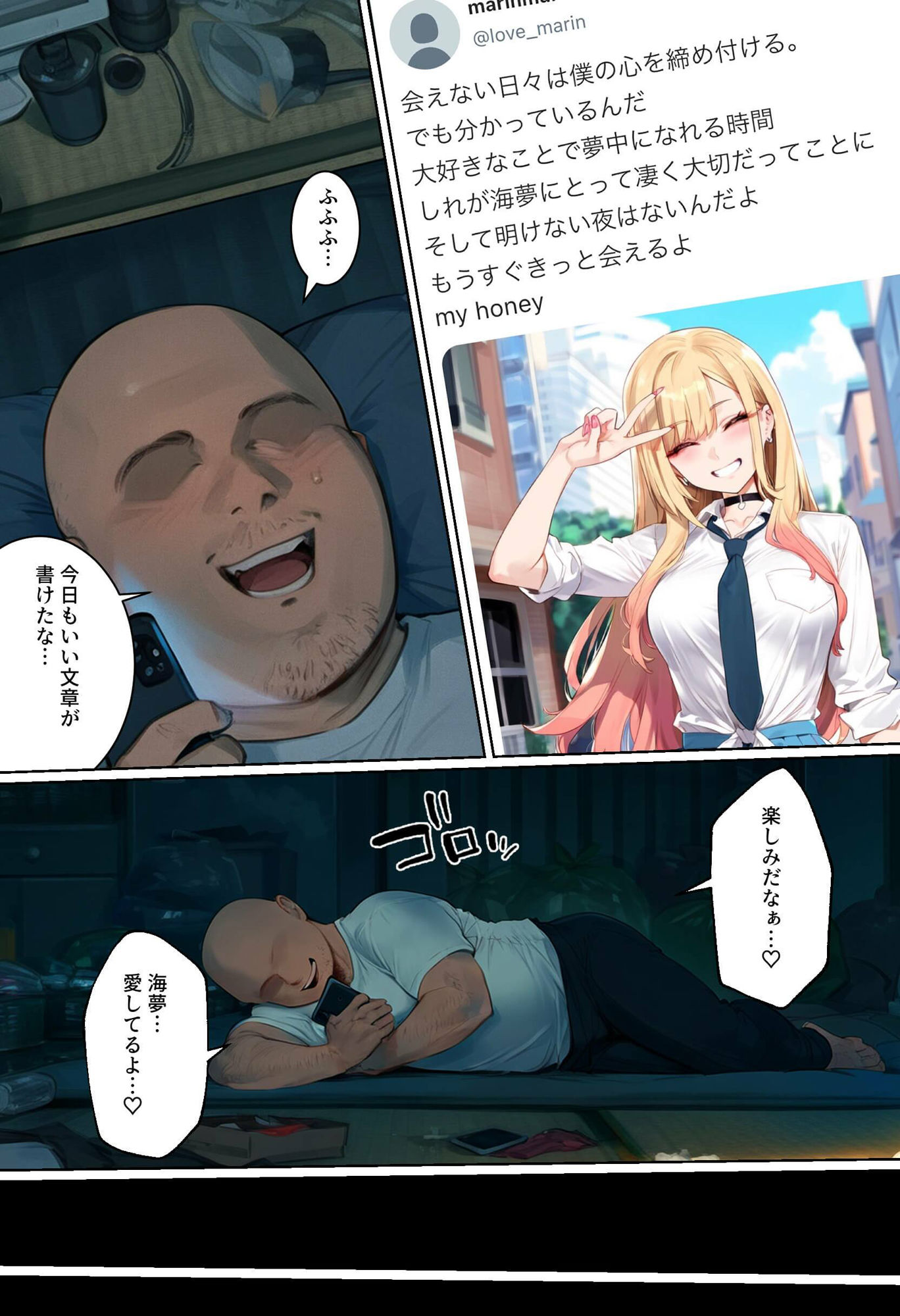  - 【ネトストおじさん】スキャンダルをネタに脅され調教〜キモオジのテクに快楽堕ちし海夢が性玩具になった話〜