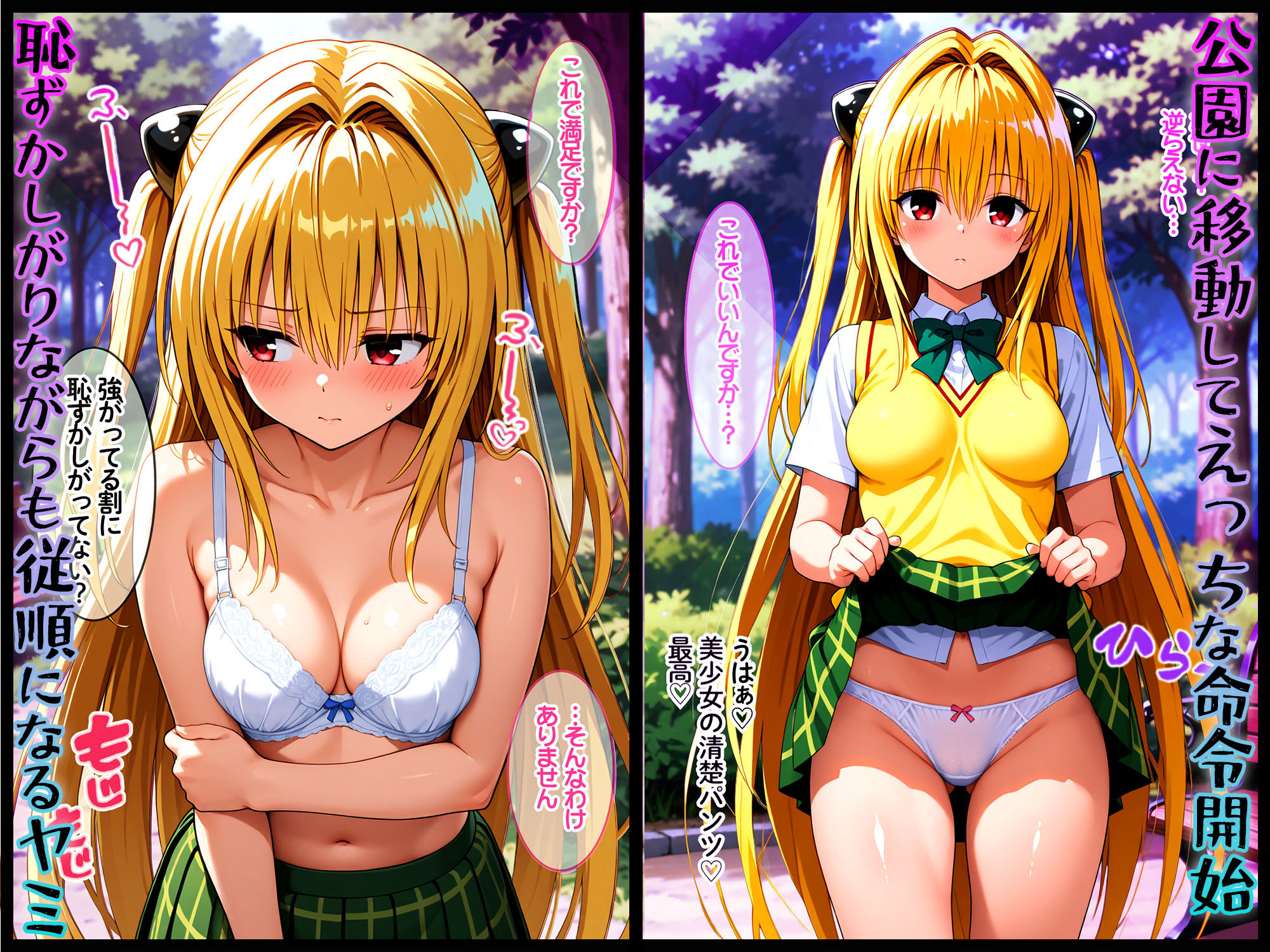 - キスで催●!?変態おじさんに好き勝手されてヤミ完堕ち 〜前編〜