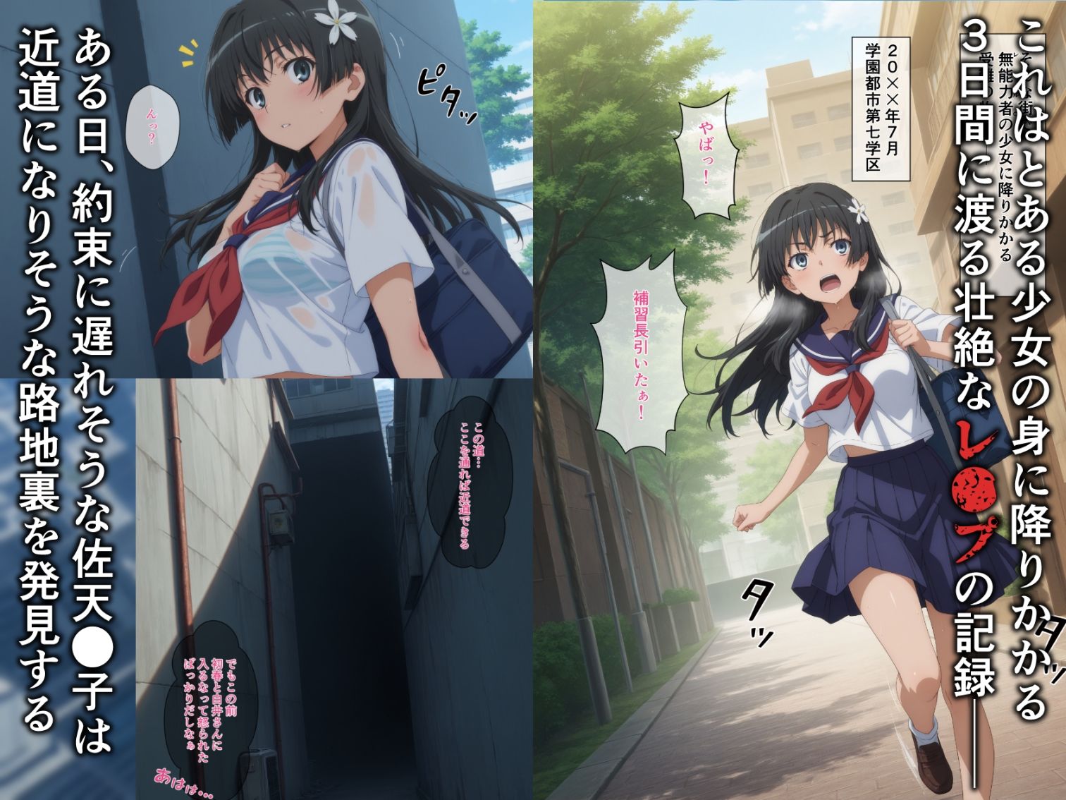 - とある少女の凌●記録〜佐天●子誘拐編〜