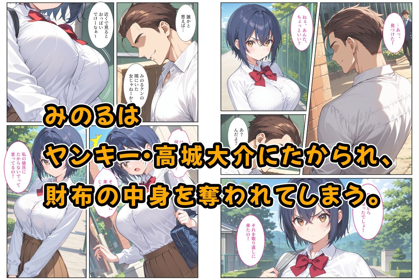  - 僕の爆乳彼女が絶倫ヤンキーに寝取られて性玩具にされる話