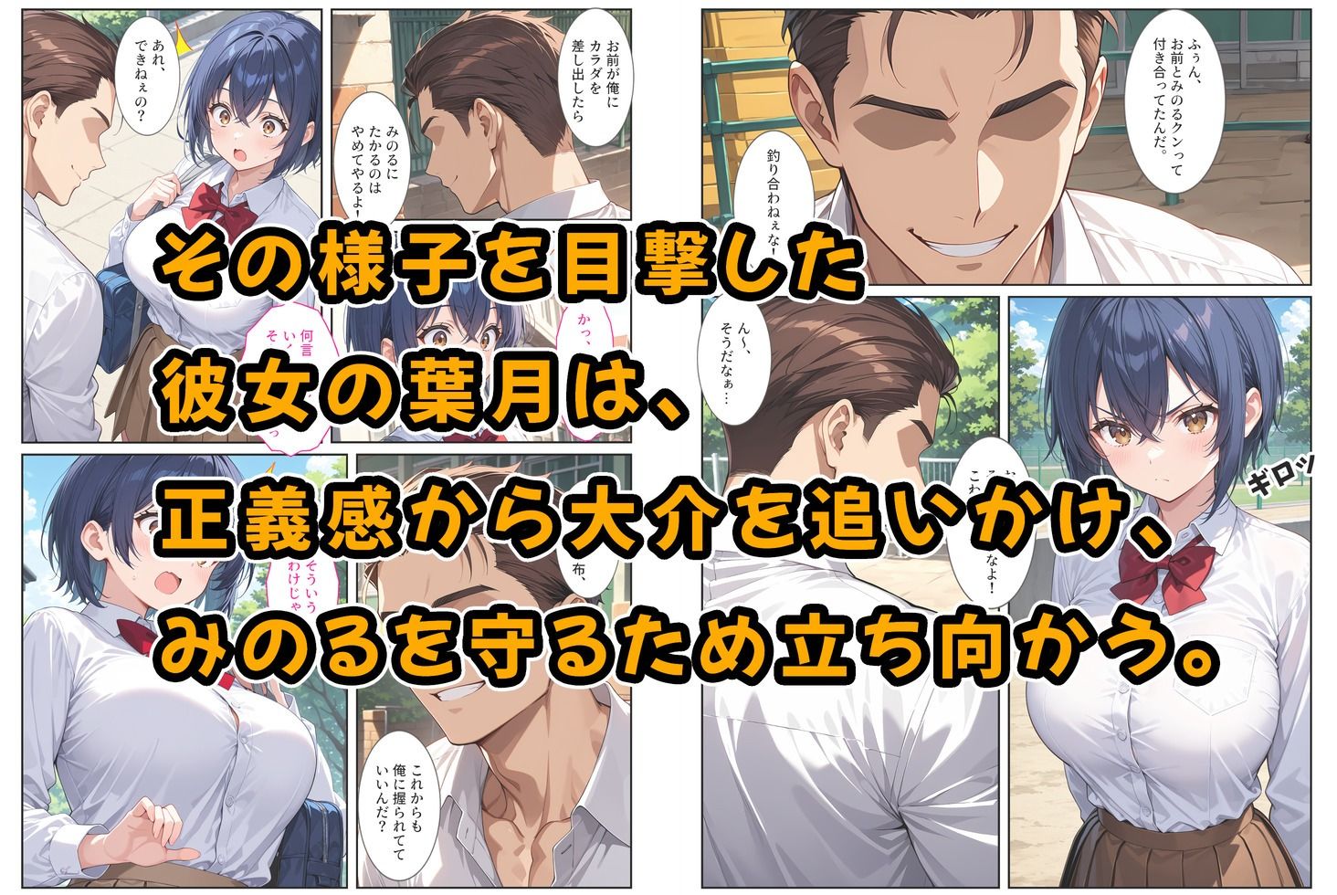  - 僕の爆乳彼女が絶倫ヤンキーに寝取られて性玩具にされる話