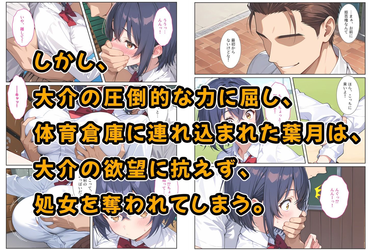  - 僕の爆乳彼女が絶倫ヤンキーに寝取られて性玩具にされる話