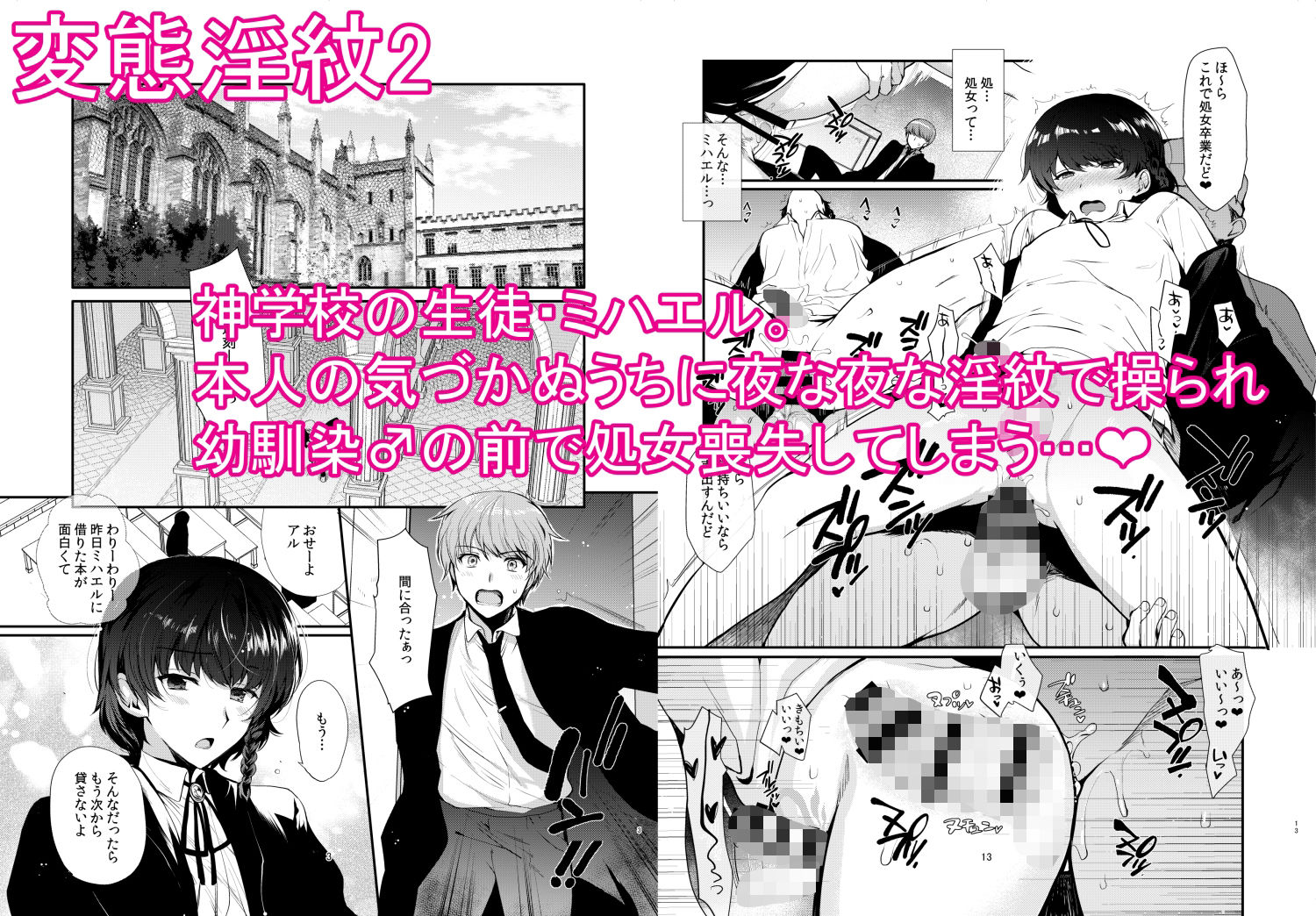  - 変態淫紋総集編 異世界メス男子洗脳服従計画