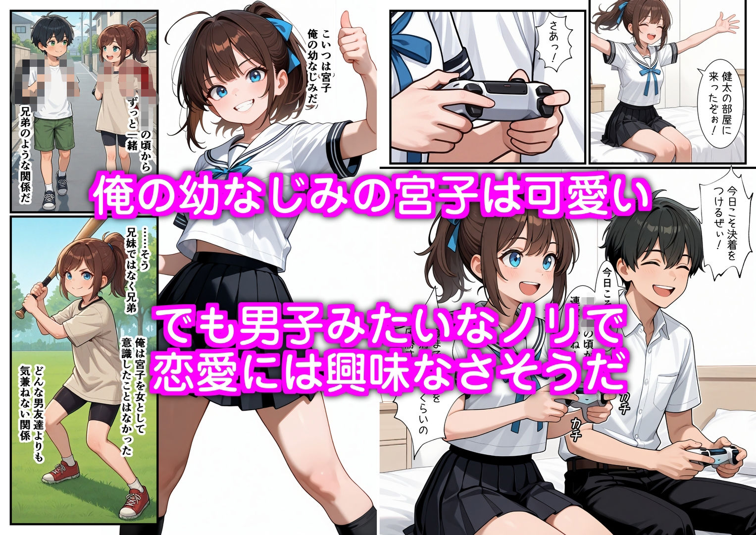  - SEXに興味なさそうな幼なじみが媚薬を使ってSEXに誘ってきた